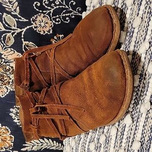 Born Suede Booties - Size 8
